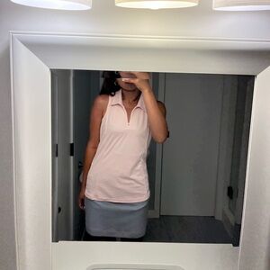 Grey golf skort PGA Tour